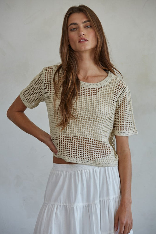 Winslow Open Knit Sweater