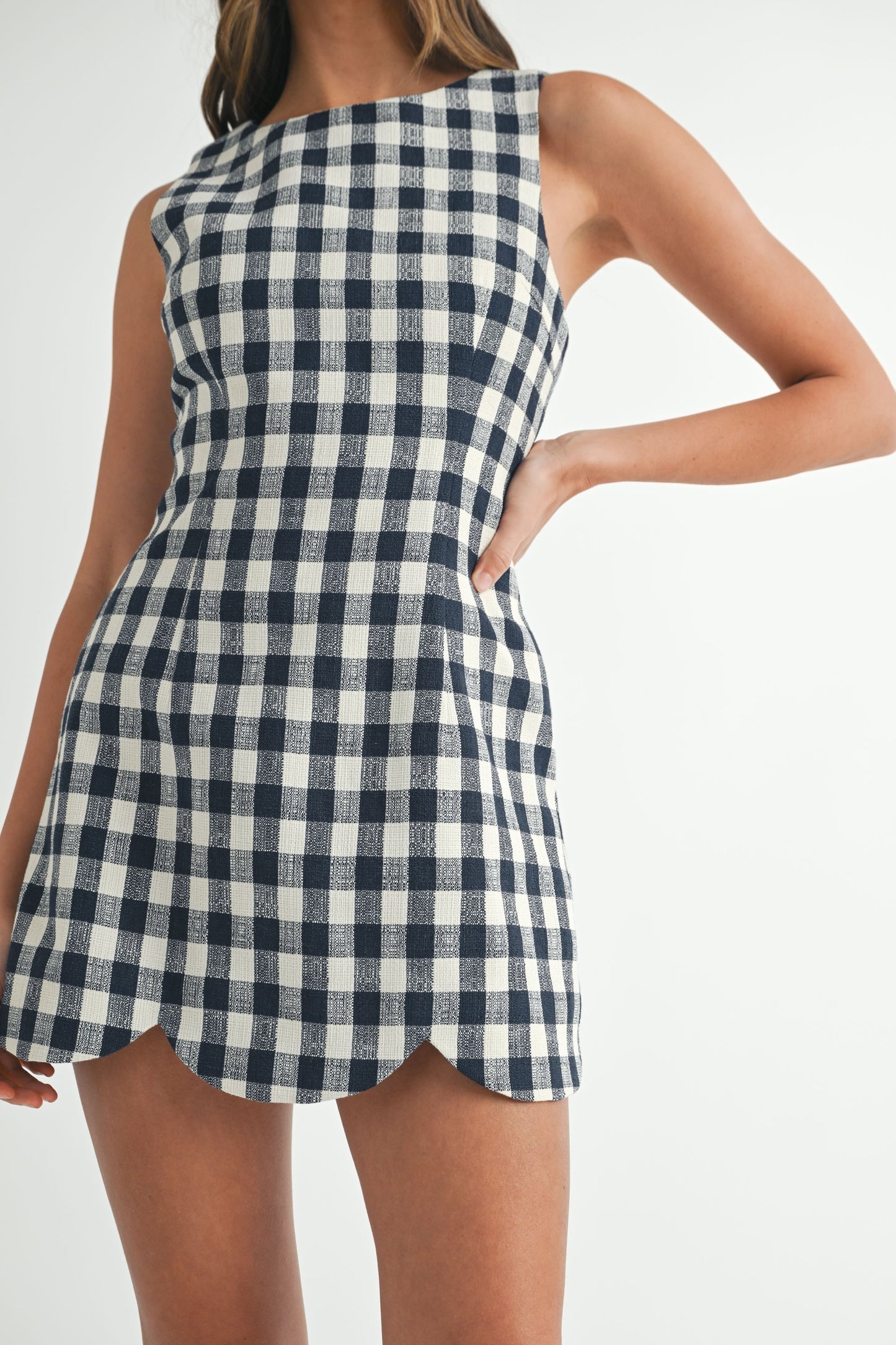 Bobbi Plaid Mini Dress