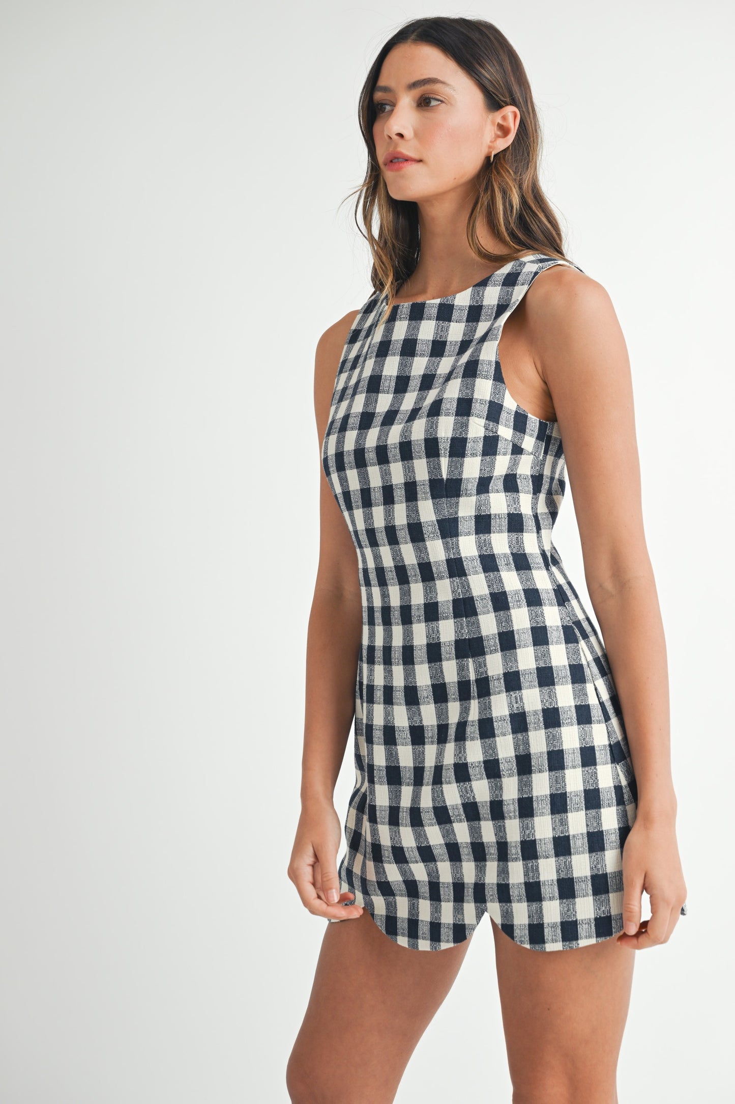 Bobbi Plaid Mini Dress