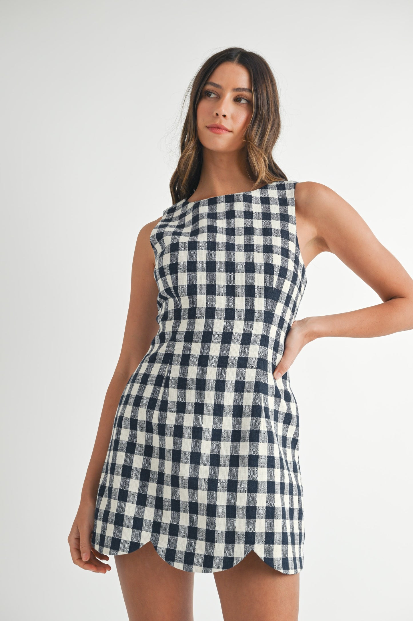 Bobbi Plaid Mini Dress