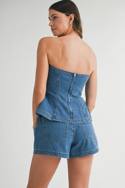 Denim Tube Set