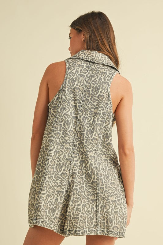 The Leopard Romper