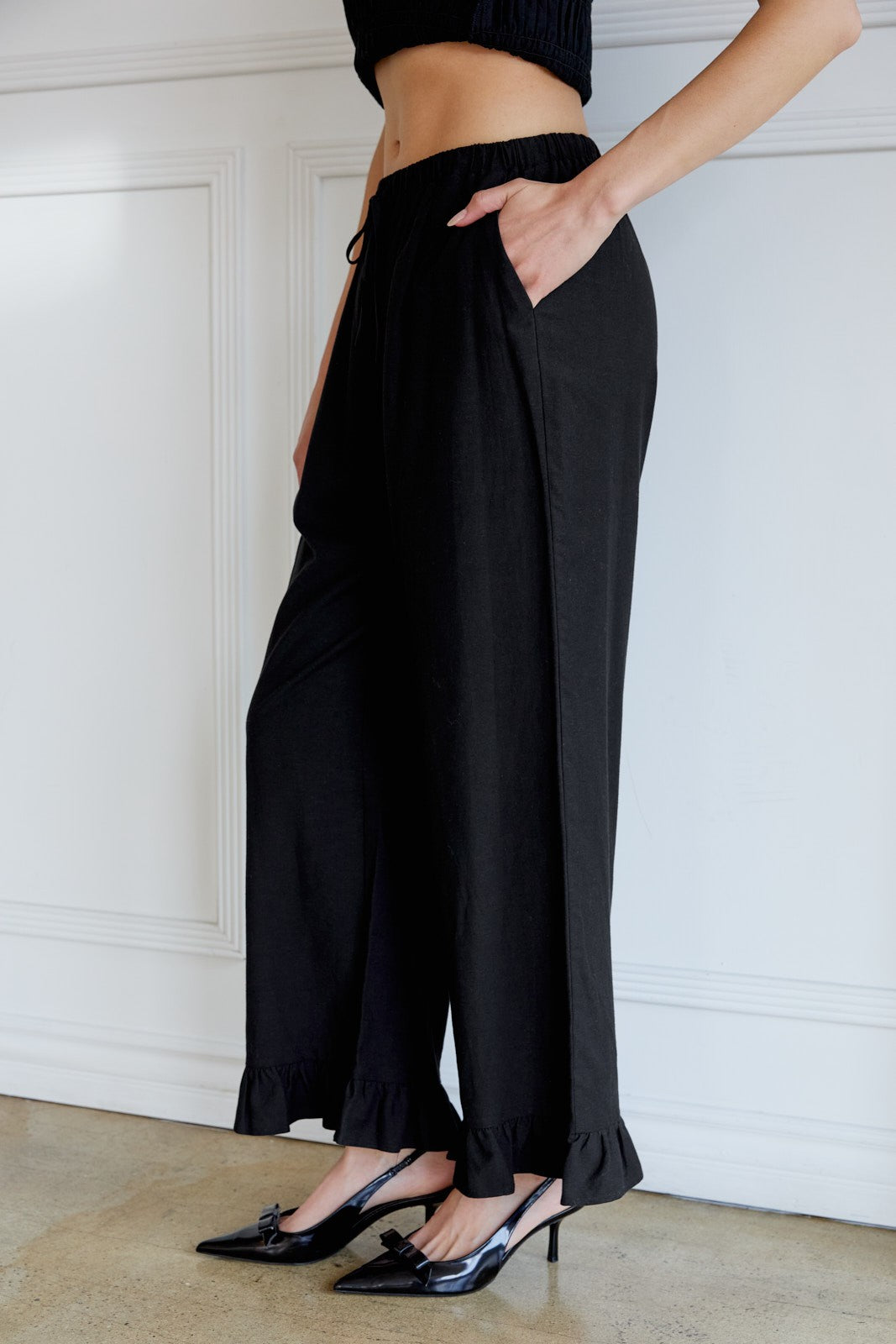 Cara Ruffle Pant