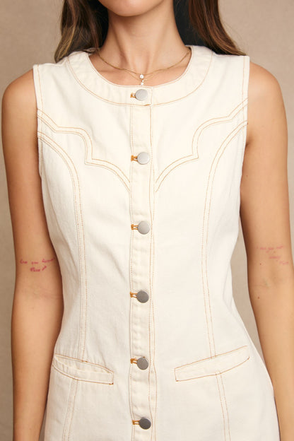 Addison Button Down Dress