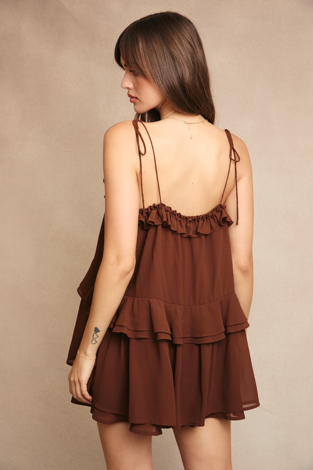 Ruffle Flare Romper
