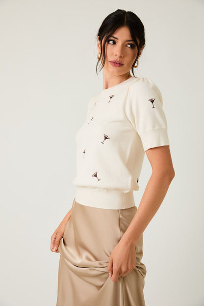 Espresso Martini Knit Top