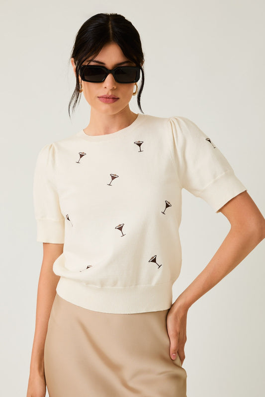 Espresso Martini Knit Top