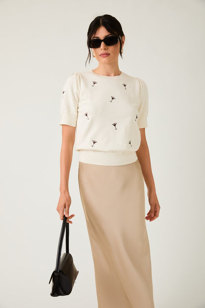Espresso Martini Knit Top