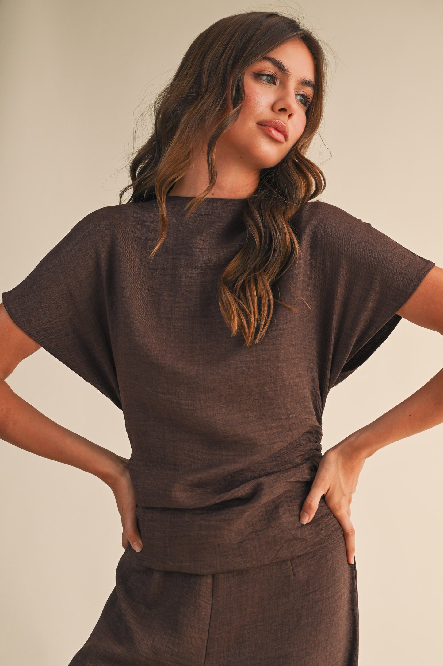 Wide Leg Tie Back Jumpsuit