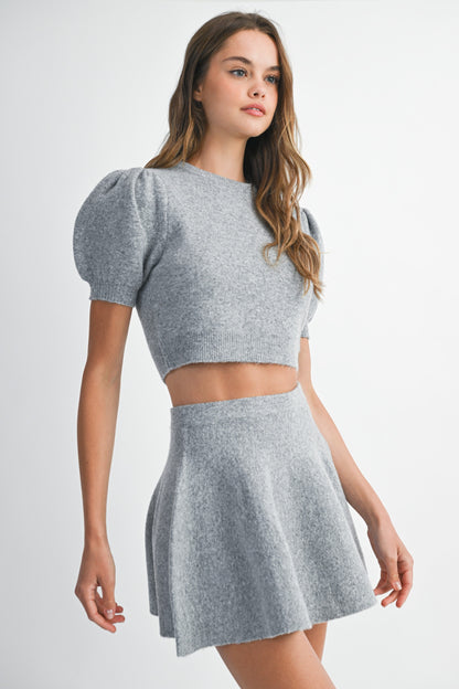 Prya Knit Skirt Set