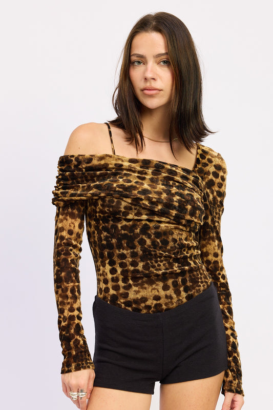Animal Print Bodysuit