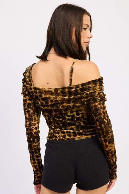 Animal Print Bodysuit
