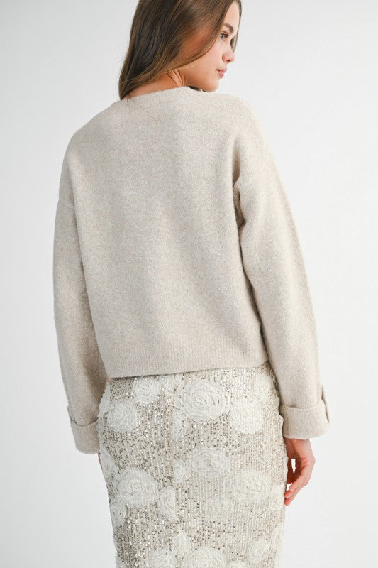 Belle Crew Neck Sweater