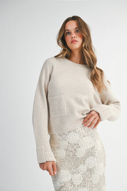 Belle Crew Neck Sweater