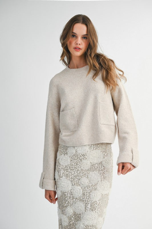 Belle Crew Neck Sweater