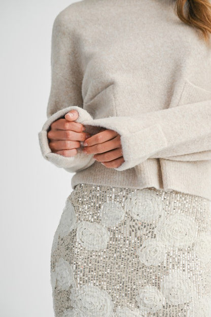Belle Crew Neck Sweater