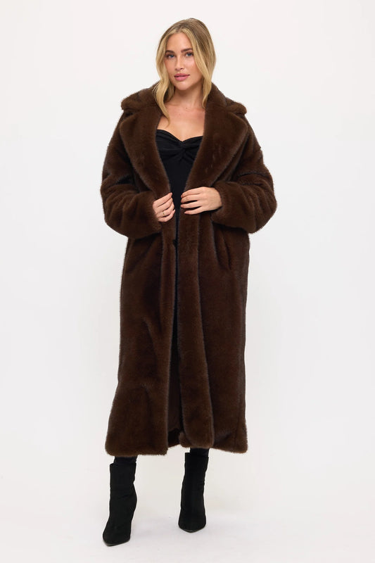 Faux Fur Coat