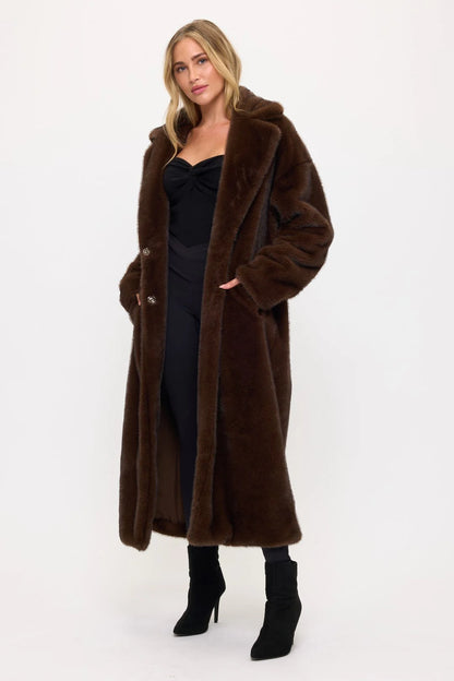 Faux Fur Coat
