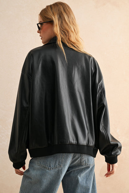 Blackout Bomber Jacket