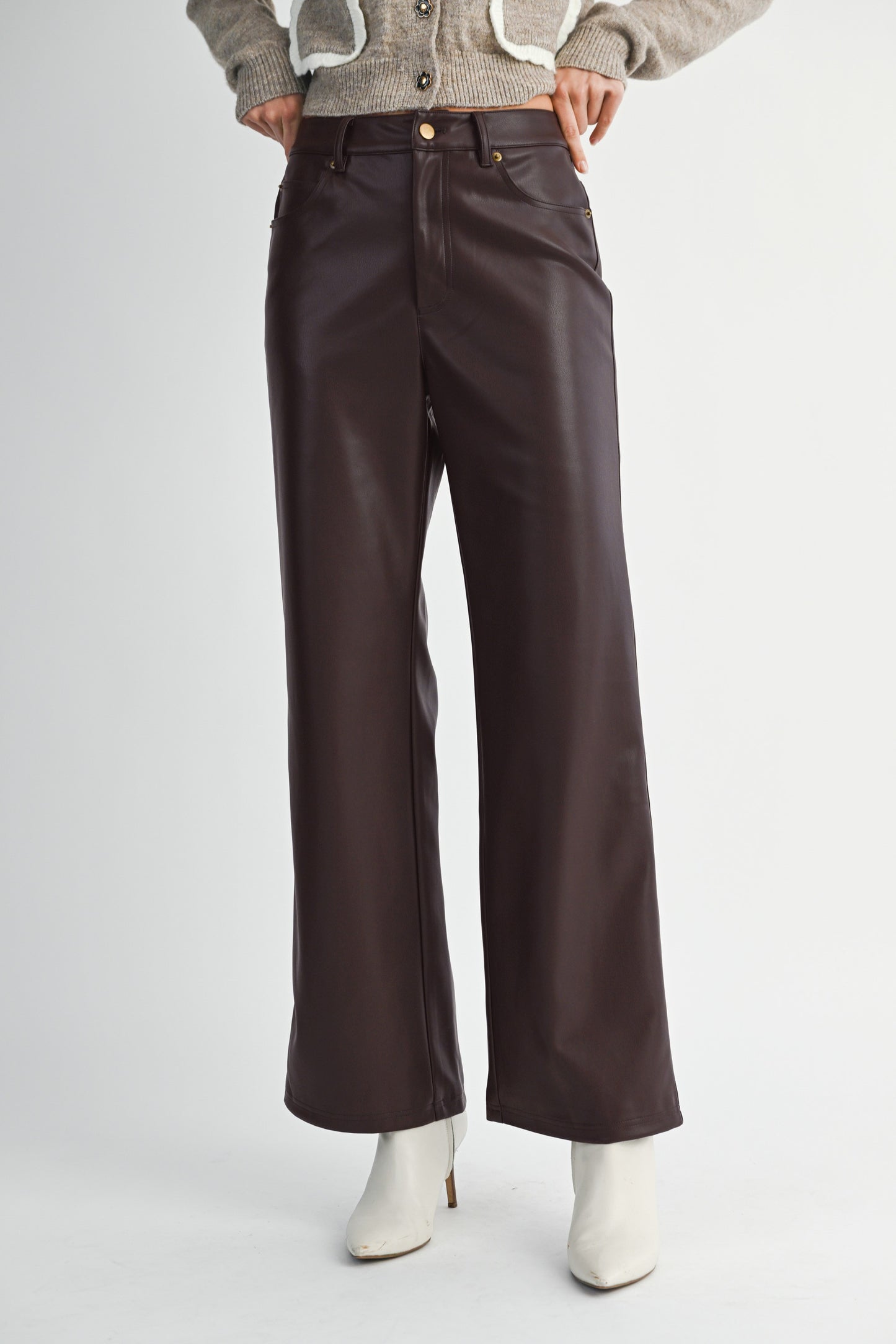 Madison Faux Leather Pants