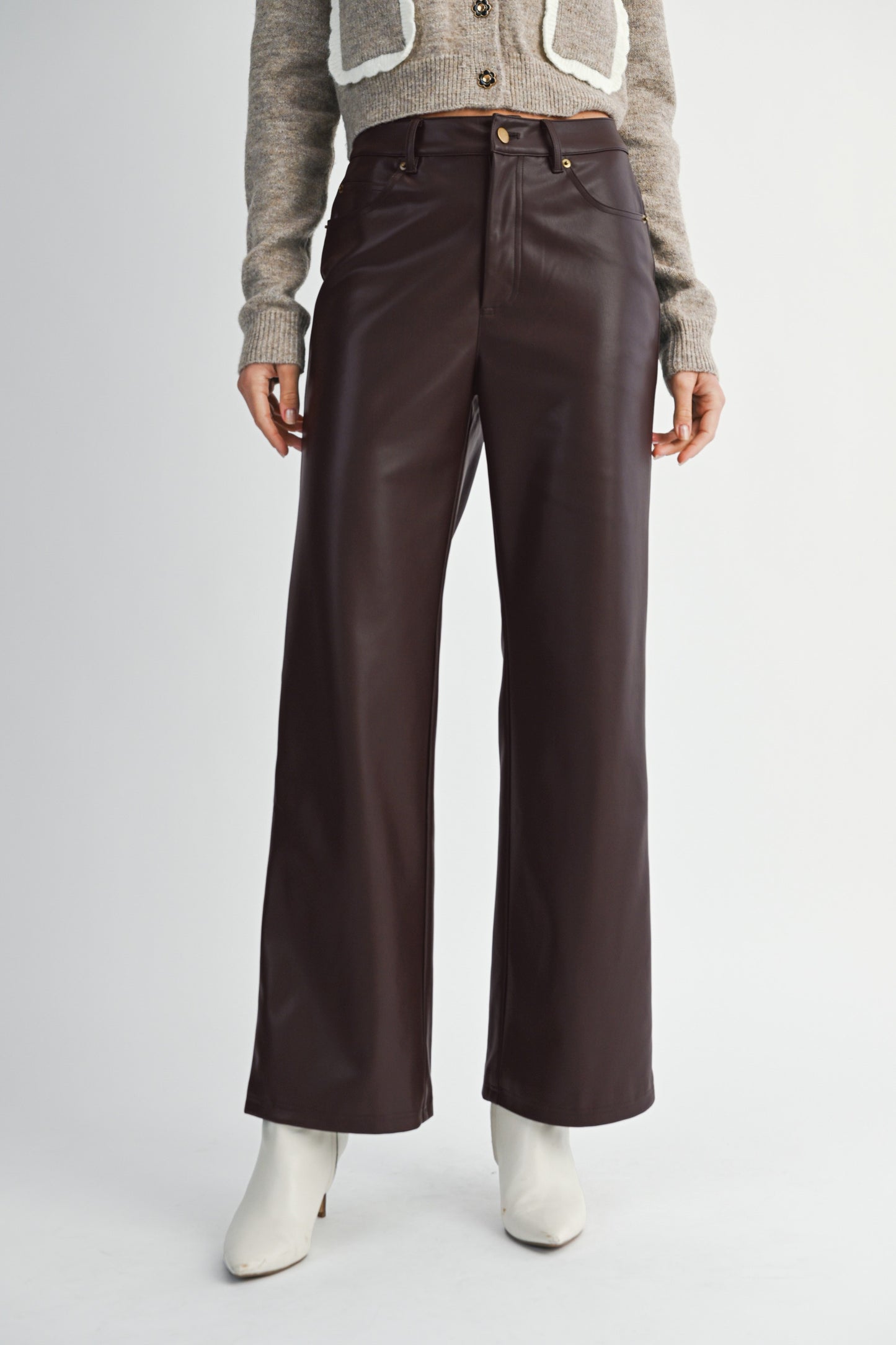 Madison Faux Leather Pants