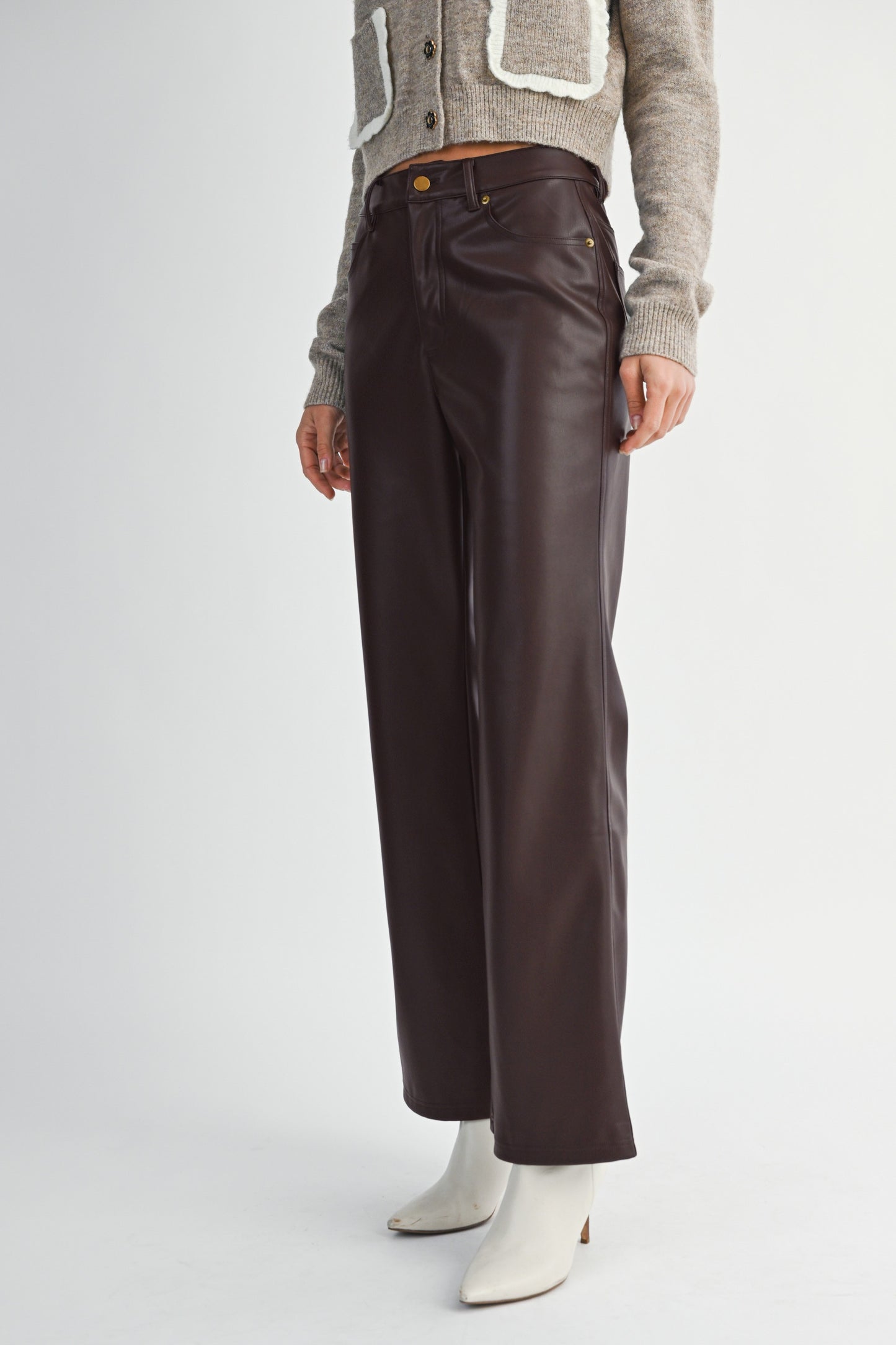 Madison Faux Leather Pants