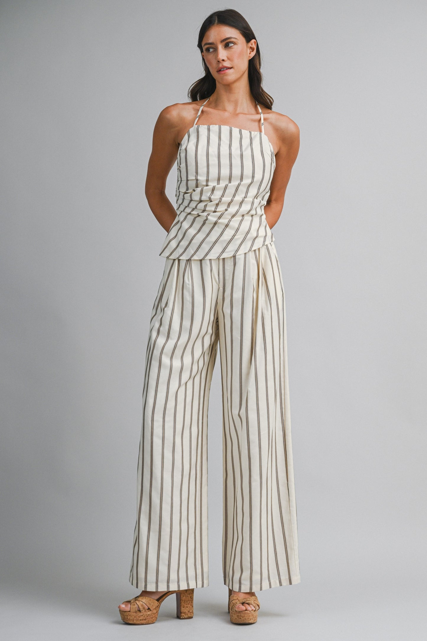 Aliya Striped Pants