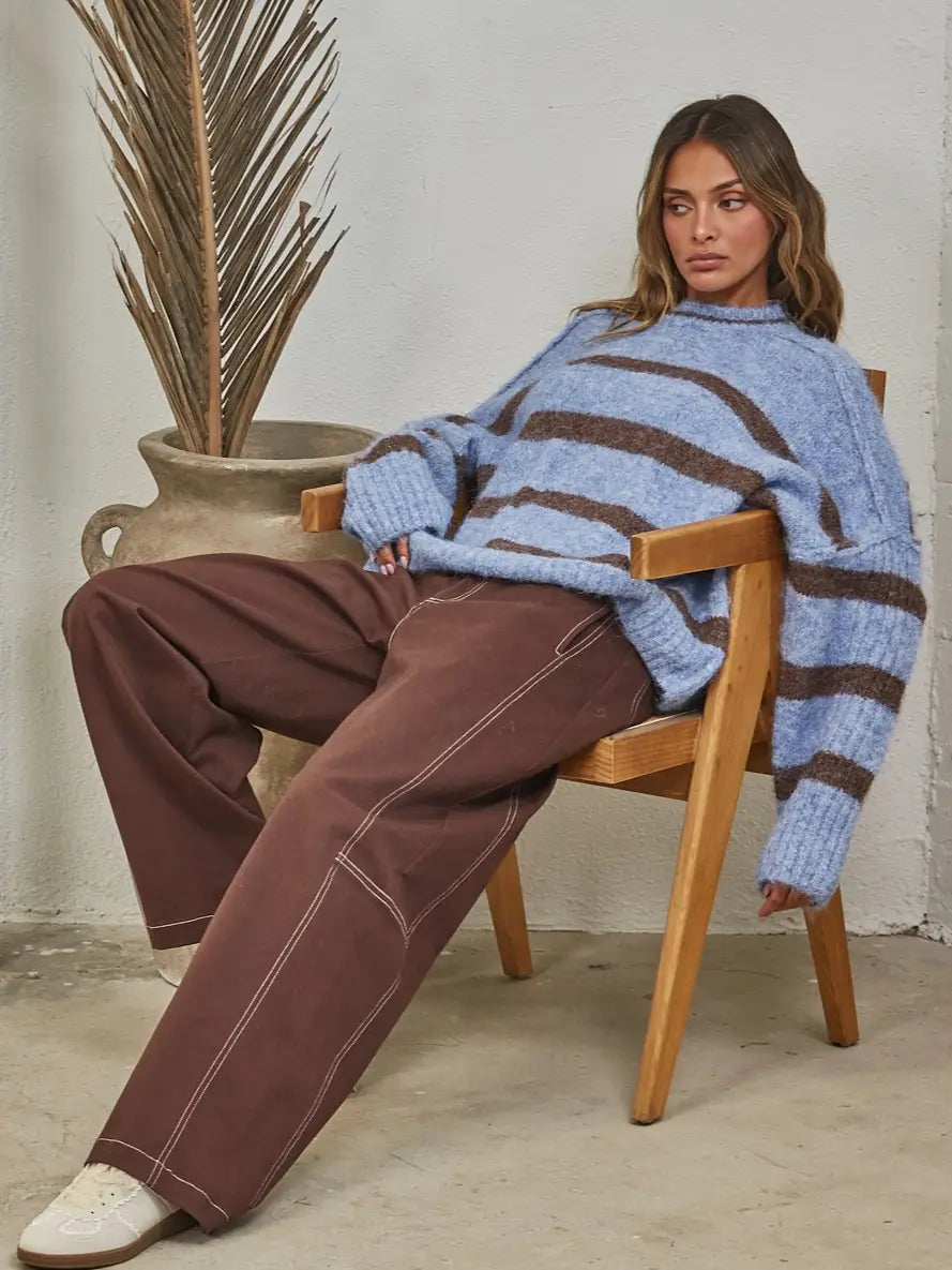 Boyfriend Knit Sweater