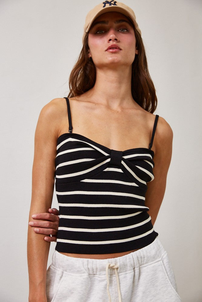 Striped Tube Top