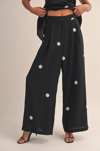 Marin Polka Dot Wide Pants