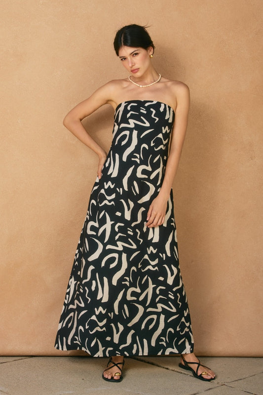 Bali Strapless Maxi Dress