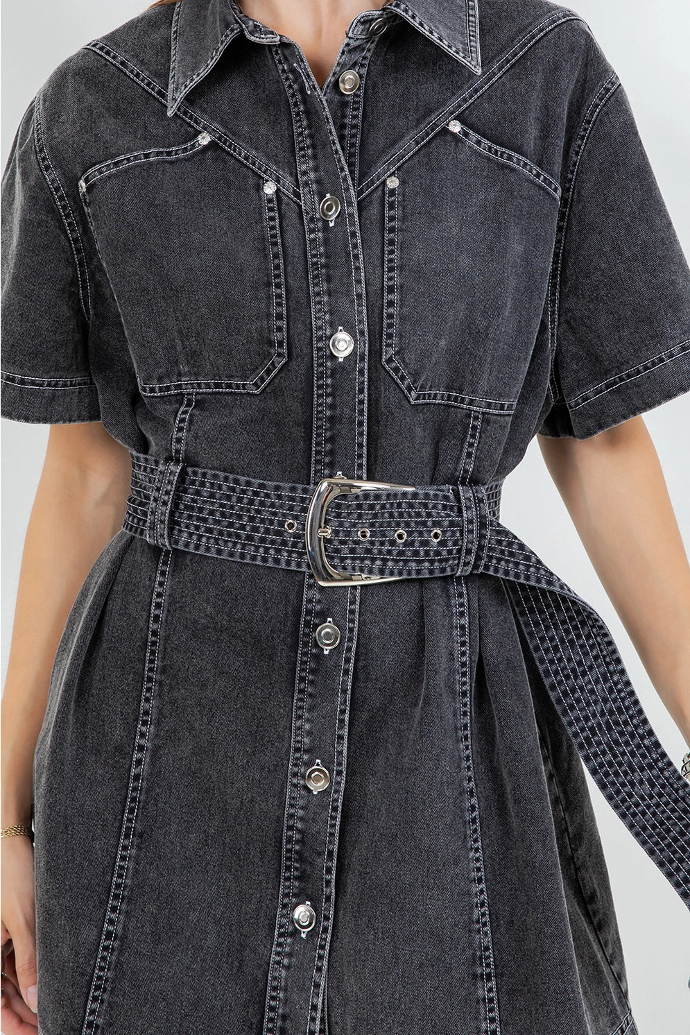 Danica Denim Mini Dress