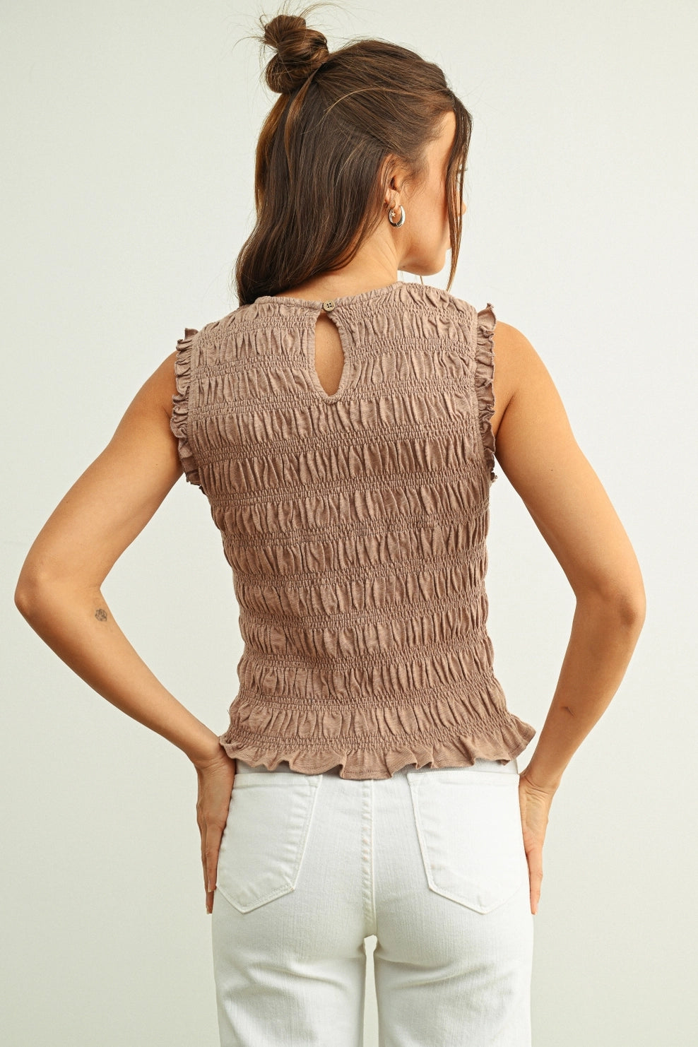 Winnie Smocked Top