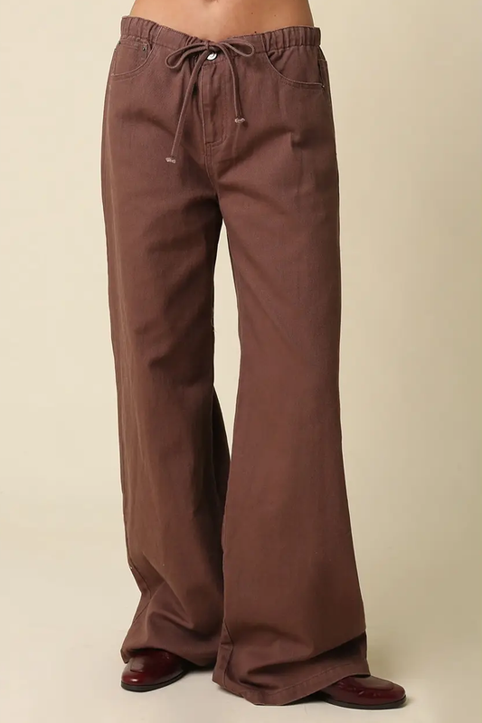 Kaylyn Drawstring Wide Leg Pants