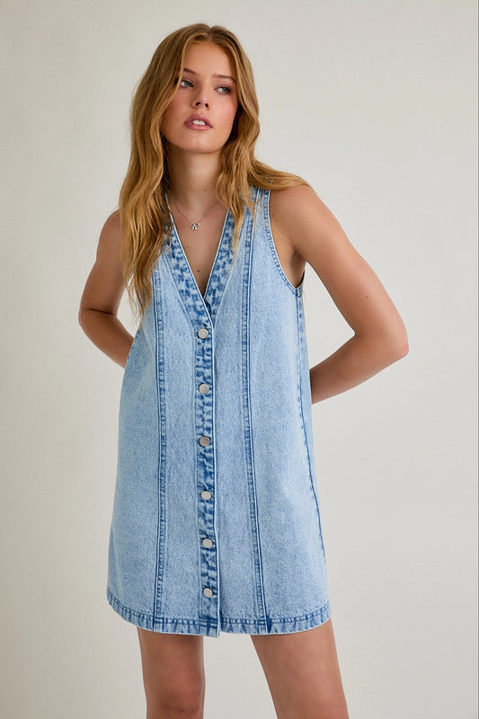 Freya Denim Mini Dress