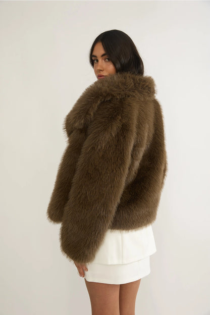 Tristan Faux Fur Coat