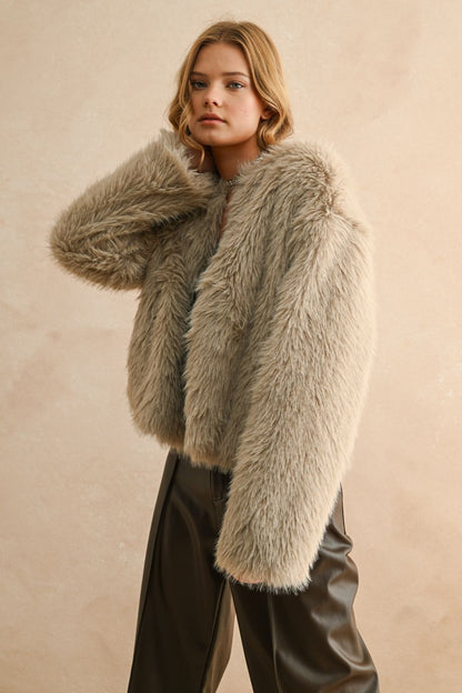 Etta Faux Fur Jacket