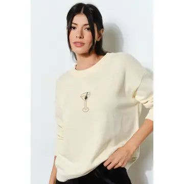 Sora Martini Bead Sweater