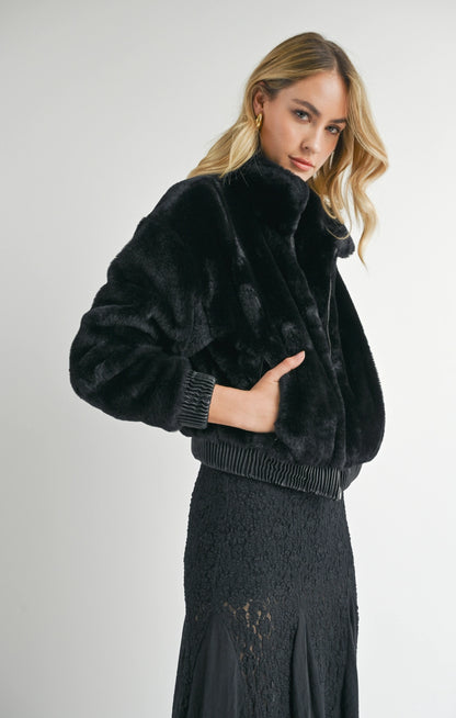 Daring Faux Fur Jacket