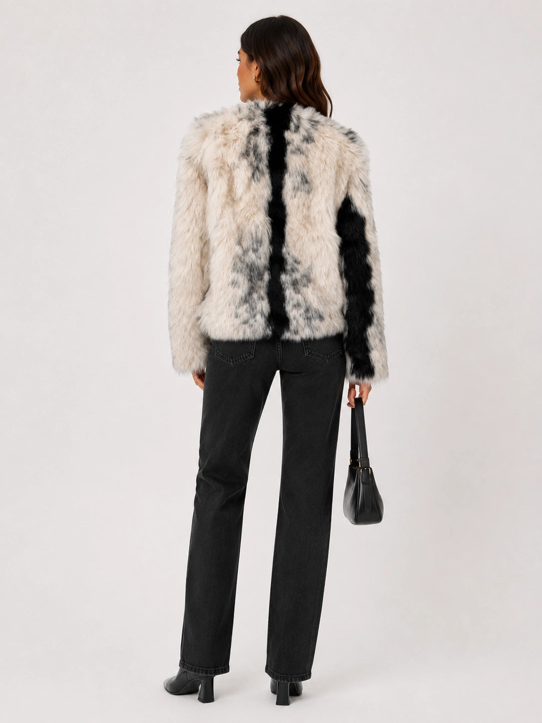 Winter Marble Fur Jacket