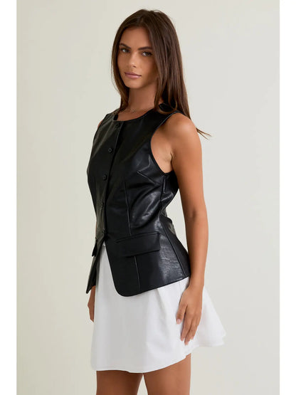 Kourt Contrast Skirt Mini Dress