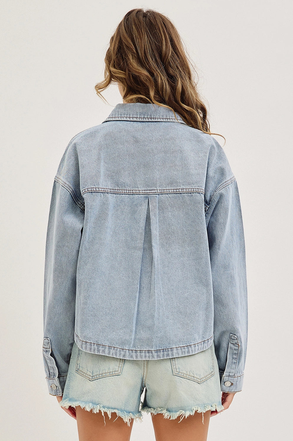Patch Pocket Denim Jacket