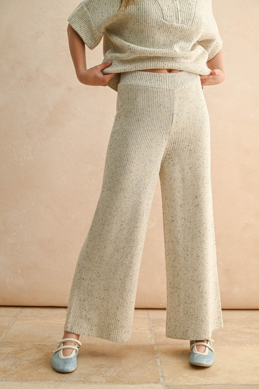 Salt & Pepper Knit Pant