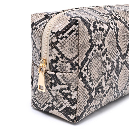 Snake Charmer Cosmetic & Travel Organizer Pouch