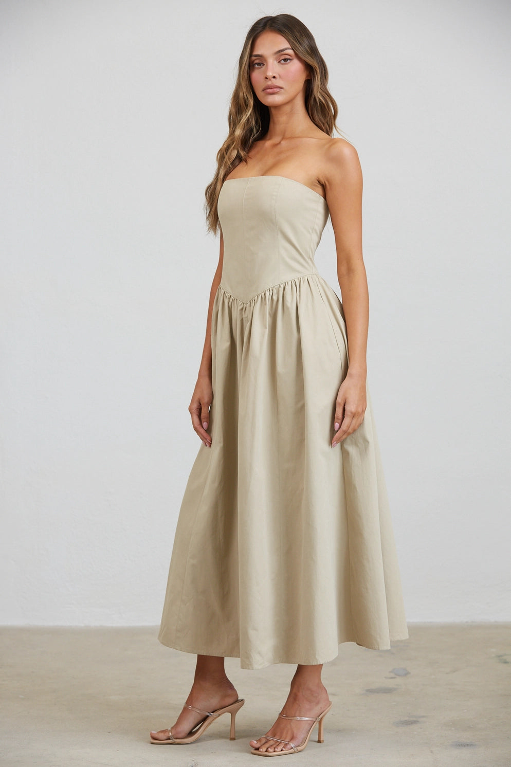 Santorini Tube Midi Dress
