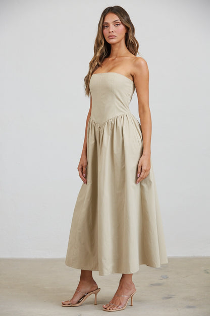Santorini Tube Midi Dress