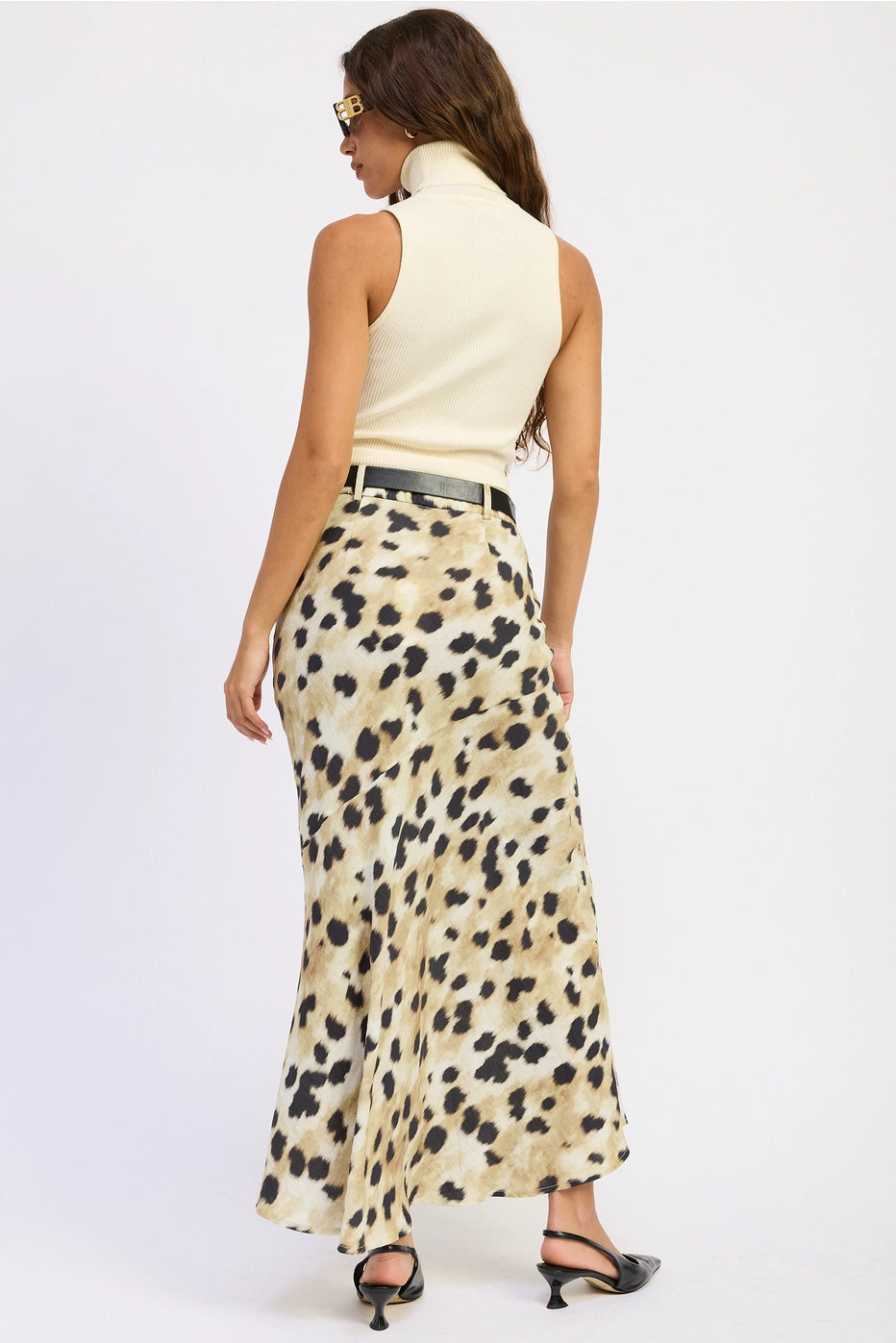 Leopard Maxi Skirt