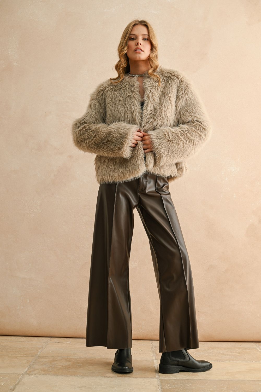 Etta Faux Fur Jacket