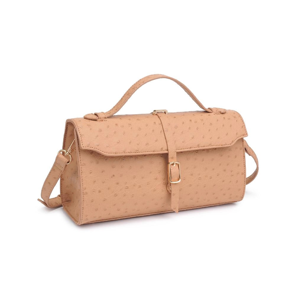 Juliet Ostrich Bag - Natural