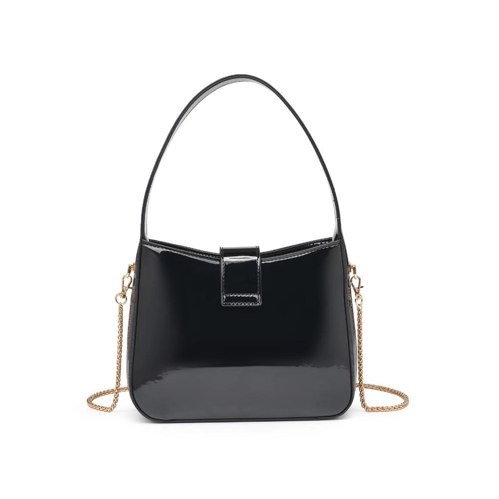 Paige Patent Bag - Black